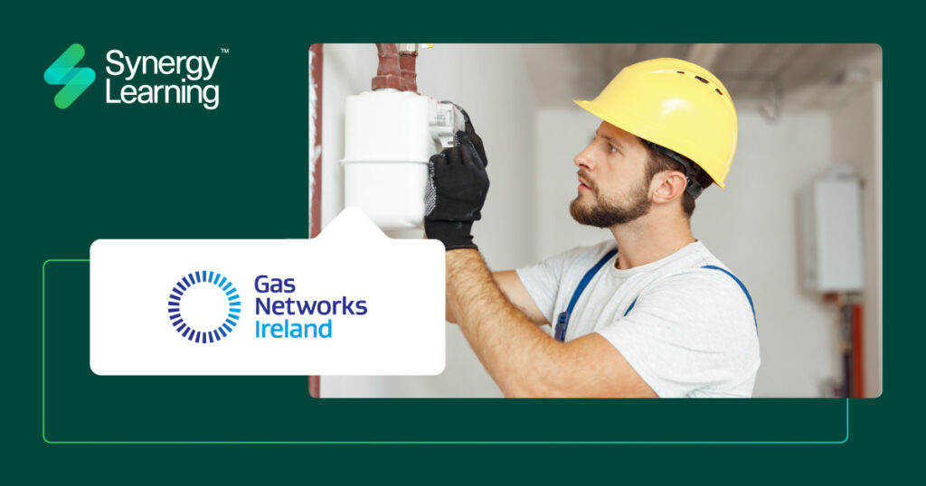 man fixing a gas boiler